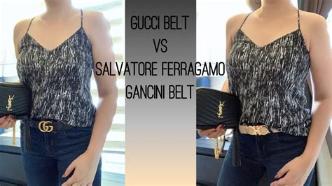 ferragamo or gucci belt|gucci vs ferragamo shoes.